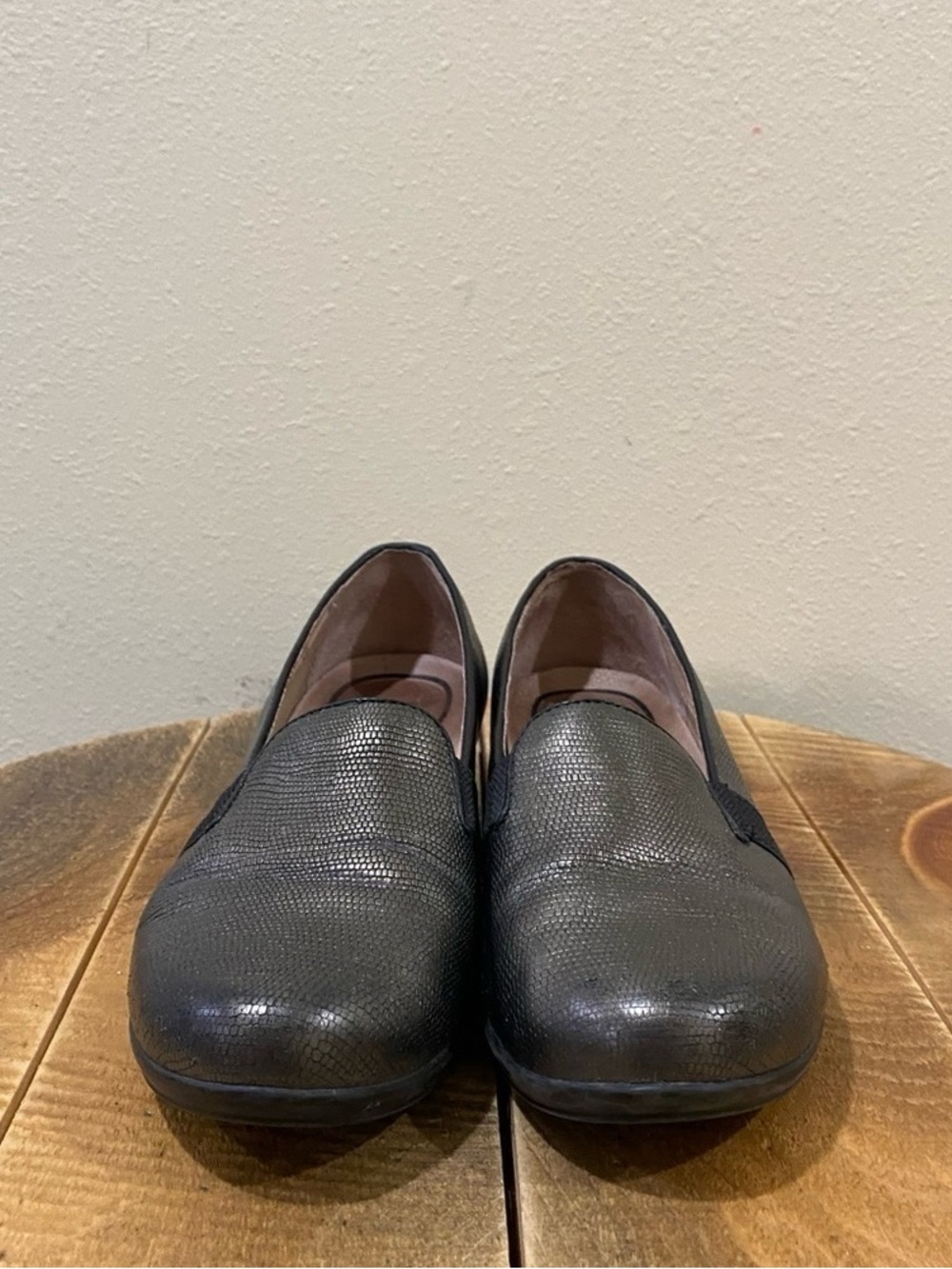 Men's Slip-On Loafers in Charcoal Gray